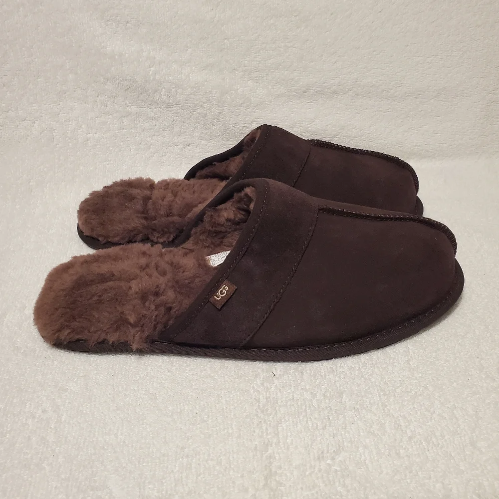 UGG Leisure Faux Fur Slide Slipper (Men)